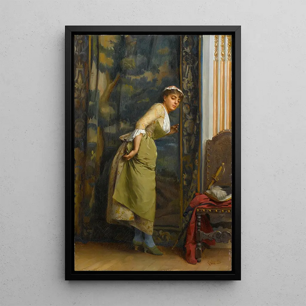 Espionnage - Theodoros Ralli — framed artwork on a wall