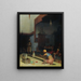 Marionnettes dans le harem - Theodoros Ralli — framed artwork on a wall