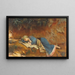 Young Greek girl at rest - Theodoros Ralli — framed artwork on a wall