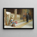 Repos dans un monastère grec - Theodoros Ralli — framed artwork on a wall