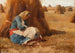 Resting near a haystack - Theodoros Ralli — artwork view
