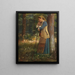 Bergère au repos - Theodoros Ralli — framed artwork on a wall