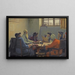Les sept rabbins à Jérusalem - Theodoros Ralli — framed artwork on a wall