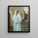 Young Girl Jerusalem - Theodoros Ralli — framed artwork on a wall