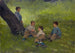 Boys in Green - Theophil Preiswerk — artwork view