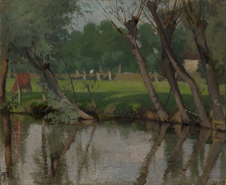 Ruisseau à Hangenbieten en Alsace - Theophil Preiswerk — artwork view