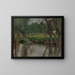 Ruisseau à Hangenbieten en Alsace - Theophil Preiswerk — framed artwork on a wall