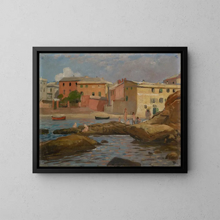 Lerici - Theophil Preiswerk — framed artwork on a wall