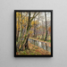 Motif of Late Autumn in Hadersdorf - Thérèse Schachner — framed artwork on a wall
