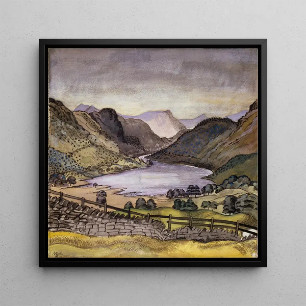 Thirlmere - Paul Nash — framed artwork on a wall