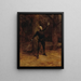 Portrait of Constant Coquelin in the role of Cyrano de Bergerac - Théobald Chartran — framed artwork on a wall