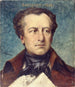Portrait painting of Jean-Baptiste Bressant 1815-1886 member of the Comédie-Française - Théobald Chartran — artwork view