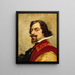 Portrait of Mounet-Sully - Théobald Chartran — framed artwork on a wall