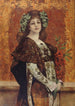 Portrait of Sarah Bernhardt 1844-1923 in Gismonda - Théobald Chartran — artwork view
