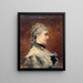 Portrait Painting of Émilie Broisat - Théobald Chartran — framed artwork on a wall
