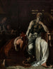 Priam asking Achilles for Hector's body - Thobald Chartran — artwork view