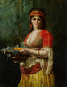 The Orange Seller - Théobald Chartran — artwork view
