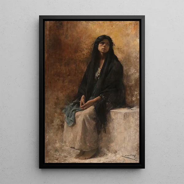 Venice Painting - Théobald Chartran — framed artwork on a wall