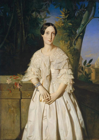 Thodore Chassriau - Comtesse de La TourMaubourg MarieLouiseCharlotteGabrielle Thomas de Pange 18161850.webp