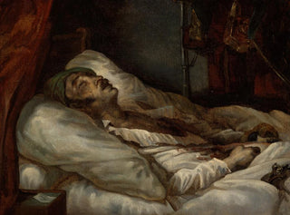 The General Letellier on his deathbed - Théodore Géricault — artwork view