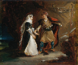 La Fiancée d'Abydos - Théodore Géricault — artwork view