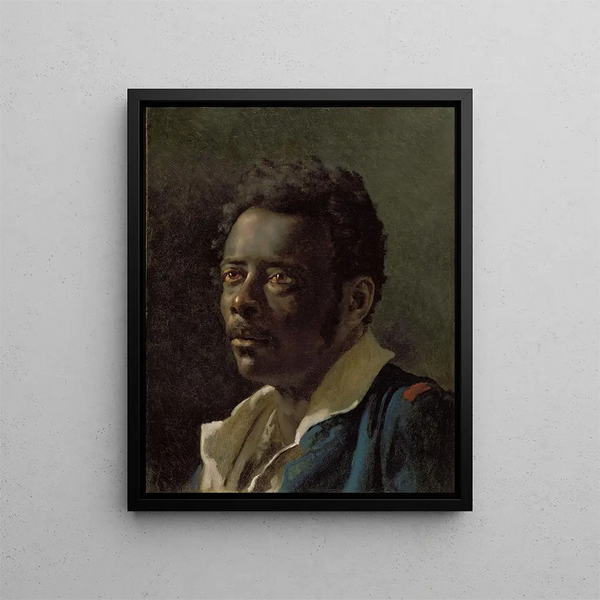 Study of the Model Joseph - Théodore Géricault — framed artwork on a wall