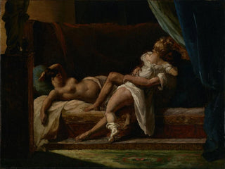Three Lovers - Théodore Géricault — artwork view