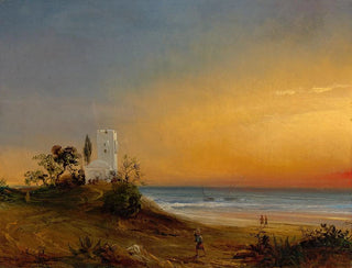 Côte in Algeria - Théodore Gudin — artwork view