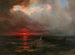 Sunset on a Coastline - Théodore Gudin — artwork view