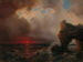 Storm at Sunset - Théodore Gudin — artwork view