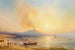The Gulf of Naples with view of Vesuvius - Théodore Gudin — artwork view