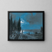 View of Constantinople - Théodore Gudin — framed artwork on a wall