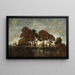After the Rain - Théodore Rousseau — framed artwork on a wall