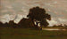 Cottages near the Pond - Théodore Rousseau — artwork view