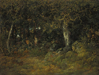 The Oak Tree of Roche - Théodore Rousseau — artwork view