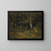 The Oak Tree of Roche - Théodore Rousseau — framed artwork on a wall