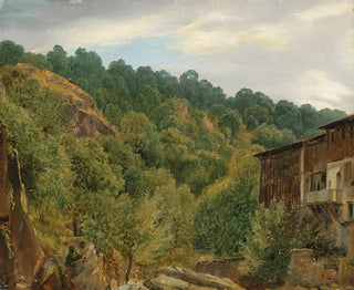Landscape of Auvergne - Théodore Rousseau — artwork view