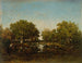 La mémoire de la piscine de la forêt de Chambord - Théodore Rousseau — artwork view