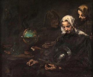 Chez l'antiquaire - Théodule Ribot — artwork view