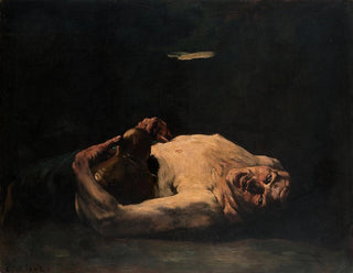La bouteille vide - Théodule Ribot — artwork view