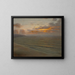 Effects of Light on the Sea - Thomas Alexander Harrison — framed artwork on a wall