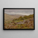 Landscape Painting, perhaps in Wales - Thomas Allen Jr — framed artwork on a wall