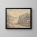 View from the south entrance of the Gundecotta pass - Thomas Anburey — framed artwork on a wall