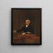 Thomas Paul - Thomas Badger — framed artwork on a wall
