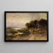 Near Great Barrington - Thomas Bigelow Craig — framed artwork on a wall