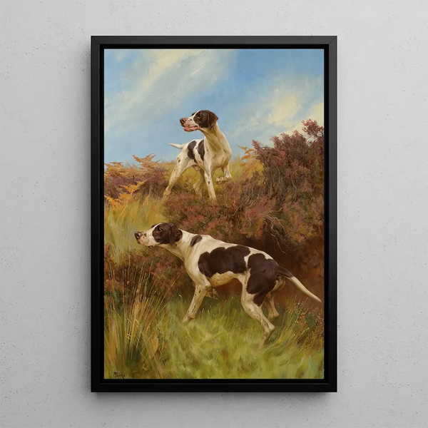 A Good Point - Thomas Blinks — framed artwork on a wall