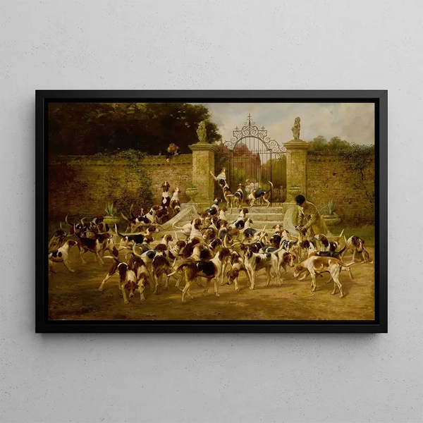The Sanctuary - Thomas Blinks — framed artwork on a wall