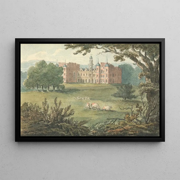 Hatfield House - Thomas Bradshaw — framed artwork on a wall