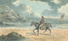 Man on horseback on the beach - Thomas Bradshaw — artwork view
