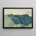Mountain Landscape Painting - Thomas Bradshaw — framed artwork on a wall